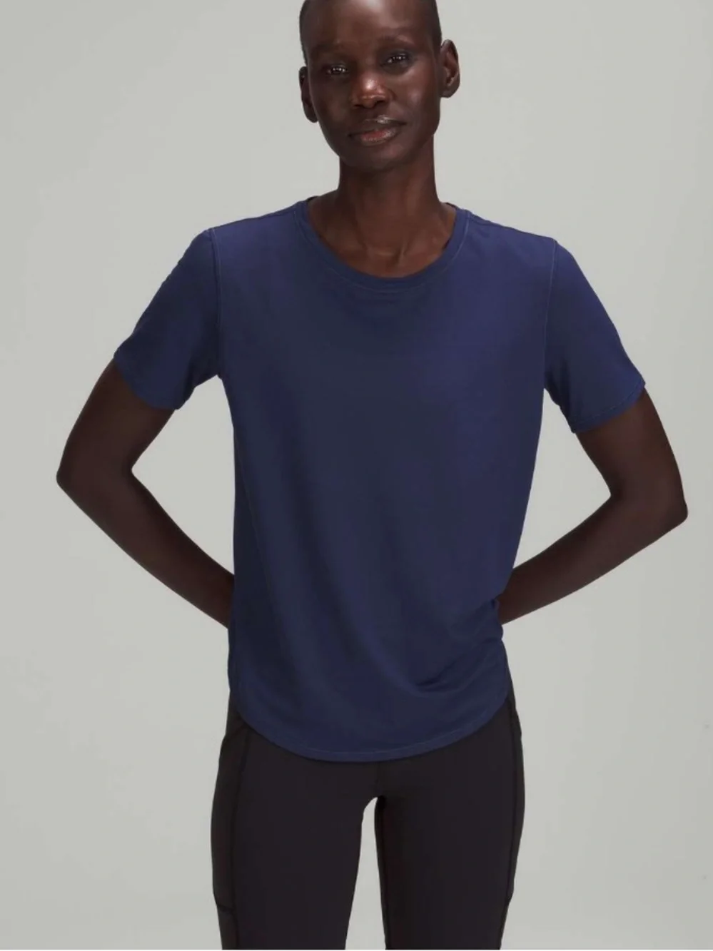 Lululemon High Neck Training and Running T-Shirt